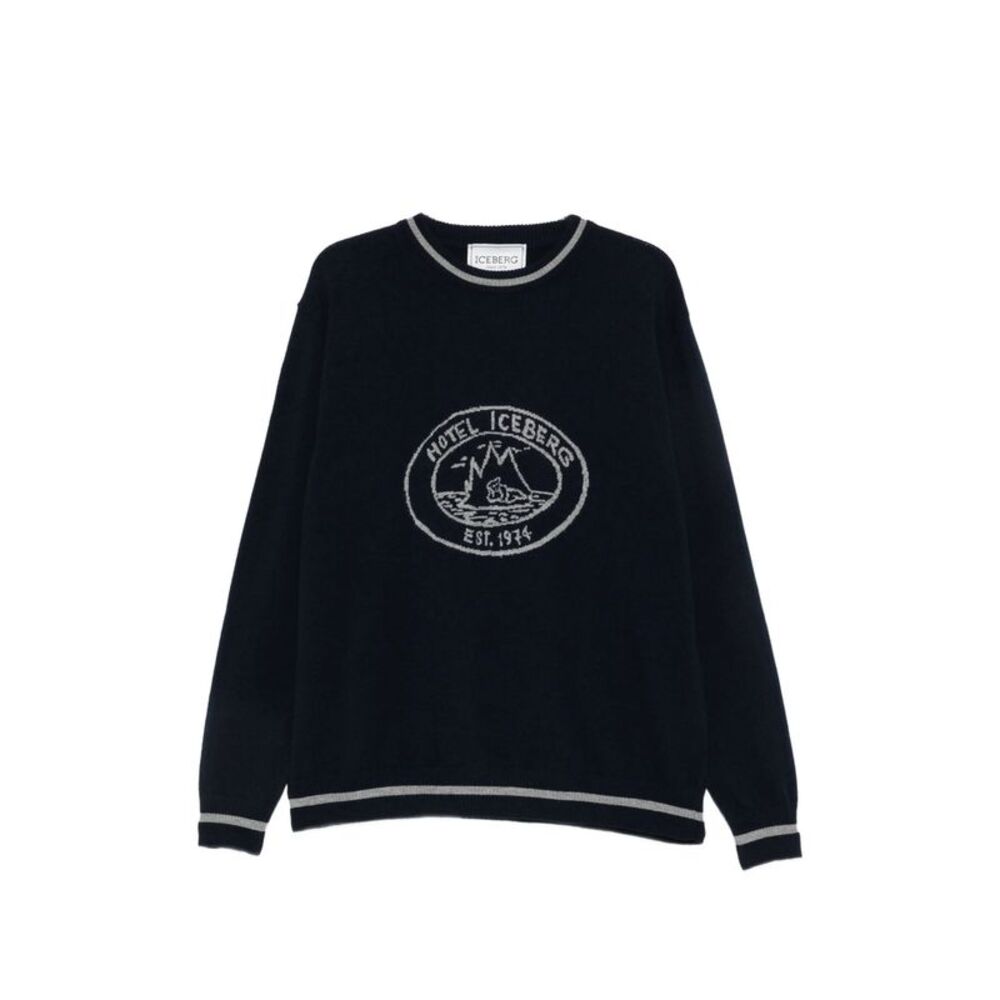 Iceberg Blue Sweaters & Knitwear - Jumpers Men